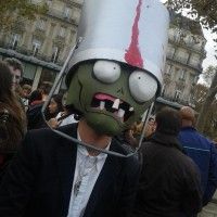 Il y avait des zombies moins effrayant à la  #ZombieWalkParis