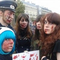 La #ZombieWalk est le seul événement où vos amis ont l'air mort de fatigue.