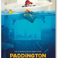 Nouvelle affiche de l'ours #Paddington dans sa baignoire
