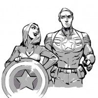 Fanart de #CaptainAmerica par Mayumi Nose