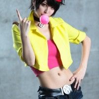 Cosplay charmante de Jubilee Xmen