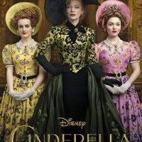 Nouvelle affiche américaine de #Cendrillon. On y voit voit la marâtre et les demi-s