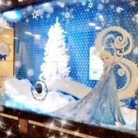 Vitrine Elsa La Reine Des Neiges au Japon