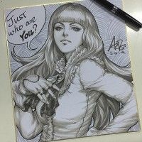 #Shikishi Lili de #Tekken par #Artgerm http://www.tvhland.com/boutique/lot-5-#Shikishi/materiel-2628.html #JeuVidéo #Dessin