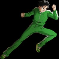 Gohan en survet vert