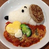 Le repas de #Snoopy