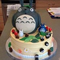 Gâteau anniversaire #Totoro
