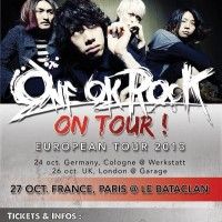 Le groupe #OneOkRock sera en concert au Bataclan le 27 octobre 2013. Les tickets seront en vente à partir du 1er juin à 10h00 www.b7klan.c... [lire la suite]