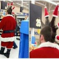 Le père Noël est passé chez le coiffeur