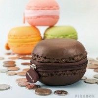 Porte-monnaie macaron