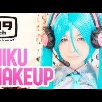 Tutoriel pour apprendre à se maquiller et se coiffer en Miku Hatsune