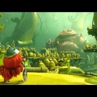 Rayman s'impose de nouveau et fait de l'ombre aux lapins crétins.