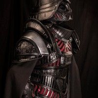 Réinterprétation de Dark Vador en armure médiéval