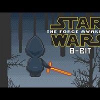 Le teaser de #StarWarsLeRéveilDeLaForce en 8-bit