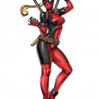 #Dessin #Deadpool féminin par Shunya Yamashita #Marvel