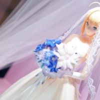 #Figurine #Fate Saber en mariée