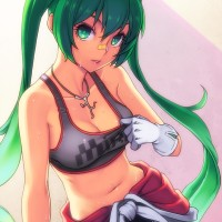 #MikuHatsune après avoir fait du sport