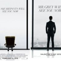 Le lundi au box office américain, #BobLéponge bat 50 nuances de Grey.  Perso, je trouve ça humilant nan?