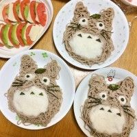 Des nouilles #Totoro, y aura jamais ca à la cantine !