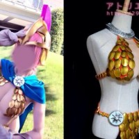 Accessoire idéal pour faire en #Cosplay des persos très généreux!