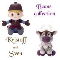 Peluche trop choupi de Kristoff et Sven. La Reine des Neiges