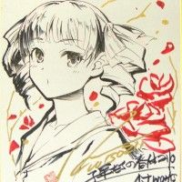 #Dessin sur #Shikishi de minuskun