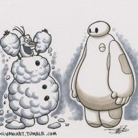 #Olaf veut devenir #Baymax!