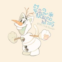 #Olaf déguisé en #Chat #LaReineDesNeiges #Disney