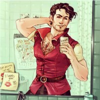 Selfie Gaston par Simona Bonafini #LaBelleEtLaBête