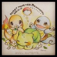 #Dessin #Fanart #Pokemon par kinoki aux crayons de couleurs #CrayonDeCouleurs