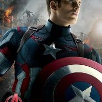 Voici l'affiche #Avengers2 version #CaptainAmerica. C'est quand même mieux que mon dessin snif!