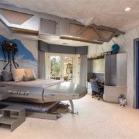 Cool cette chambre aménagée pour fans de #StarWars