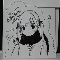 #Dessin sur #Shikishi kazuharu kina http://www.tvhland.com/boutique/lot-5-#Shikishi-standard/materiel-3730.html