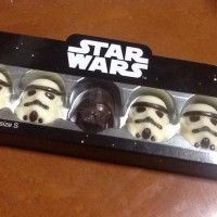 La force obscure on va en faire une bouchée !! chocolat #StarWars