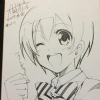 #Dessin sur #Shikishi par inuisekihiko http://www.tvhland.com/boutique/lot-5-#Shikishi-standard/materiel-3730.html