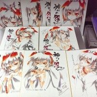 #Dessin sur #Shikishi par Kamizuki_S1 http://www.tvhland.com/boutique/lot-5-#Shikishi-standard/materiel-3730.html