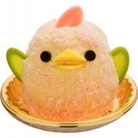 Les japonais font de très jolies choses à manger comme ce pudding poussin #Gastronomie