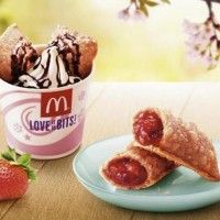 Chausson à la fraise au Mc Donald's japonais