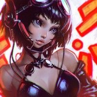 #Dessin fille par Ilya Kuvshinov