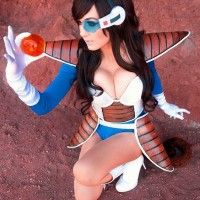 #Cosplay Vegeta #DragonBallZ par Jessica Nigri