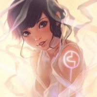 #Dessin d'une jolie fille par Kuvshinov Ilya