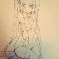 #Dessin #Fanart déesse Hestia par k_utao #sketch