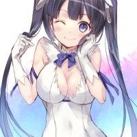 #Dessin déesse #Hestia par hanekoto2424 #DungeonNiDeaiWoMotomeruNoWaMachigatteiruDarouKa