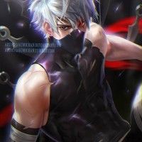 Dessin #Fanart Kakashi par #Sakimichan #Naruto