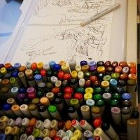 Dessins aux feutres #Copic par Takeshi Konomi, le mangaka de Prince Of Tennis http://www.tvhland.com/boutique/feutre-professionel-copic-sket... [lire la suite]