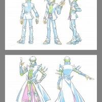 #Dessins aux crayons de couleurs chara design Yu-gi-oh #CrayonDeCouleurs