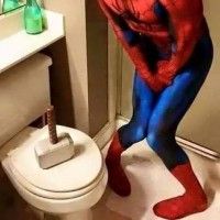 Spider man VS Thor: Thor win!