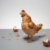 Qui a été là en premier oeuf ou la poule? peut-être les 2?