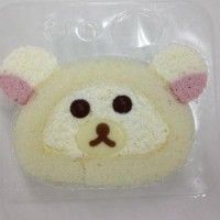 Gâteau #Pâtisserie Roll #Cake Rilakkuma ourson kawaii