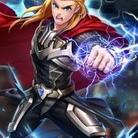 #Dessin #Fan#Art #Thor #Avengers sans barbe par Qianxue CG #Disney #Marvel